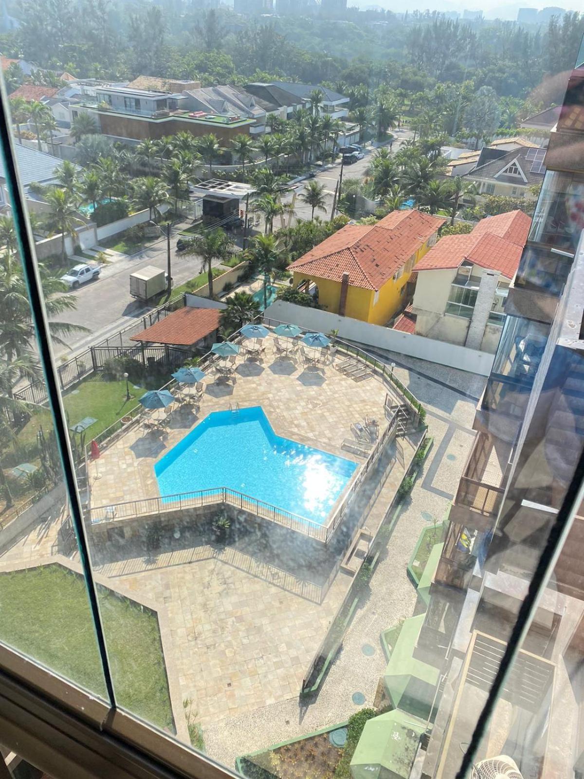 ריו דה ז'ניירו Lindo Apto No Melhor Lugar Da Barra Da Tijuca! Com Uma Vista De Tirar O Folego, Frente Para O Mar! Totalmente Equipado E Decorado Ao Lado Dos Melhores Hoteis E Quiosques Da Barra! Portaria 24H, Piscina, Sauna, Jacuzzi, Academia, Garagem, Wi-Fi, Lavan מראה חיצוני תמונה