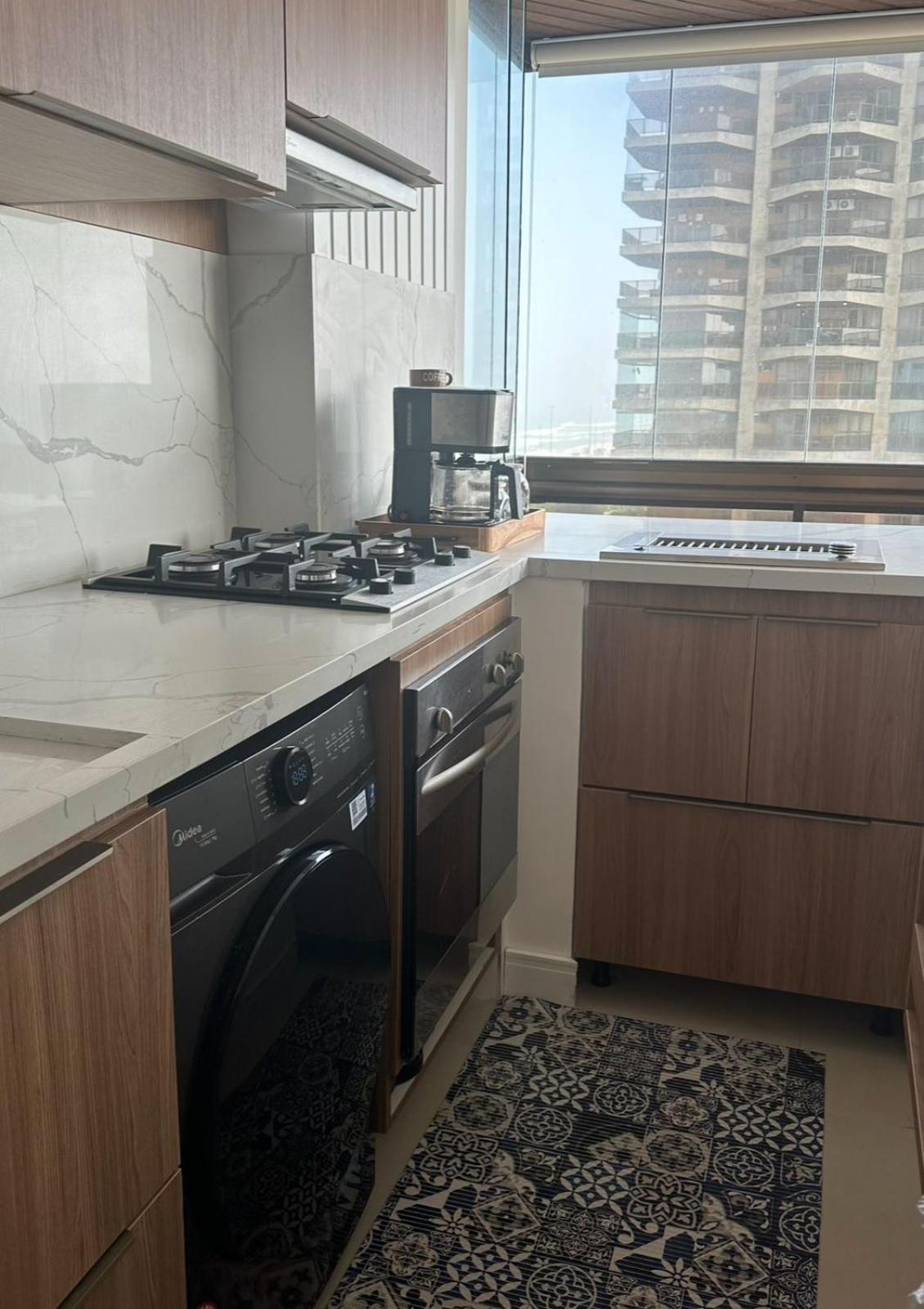 ריו דה ז'ניירו Lindo Apto No Melhor Lugar Da Barra Da Tijuca! Com Uma Vista De Tirar O Folego, Frente Para O Mar! Totalmente Equipado E Decorado Ao Lado Dos Melhores Hoteis E Quiosques Da Barra! Portaria 24H, Piscina, Sauna, Jacuzzi, Academia, Garagem, Wi-Fi, Lavan מראה חיצוני תמונה