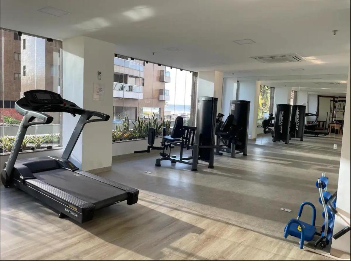 ריו דה ז'ניירו Lindo Apto No Melhor Lugar Da Barra Da Tijuca! Com Uma Vista De Tirar O Folego, Frente Para O Mar! Totalmente Equipado E Decorado Ao Lado Dos Melhores Hoteis E Quiosques Da Barra! Portaria 24H, Piscina, Sauna, Jacuzzi, Academia, Garagem, Wi-Fi, Lavan מראה חיצוני תמונה