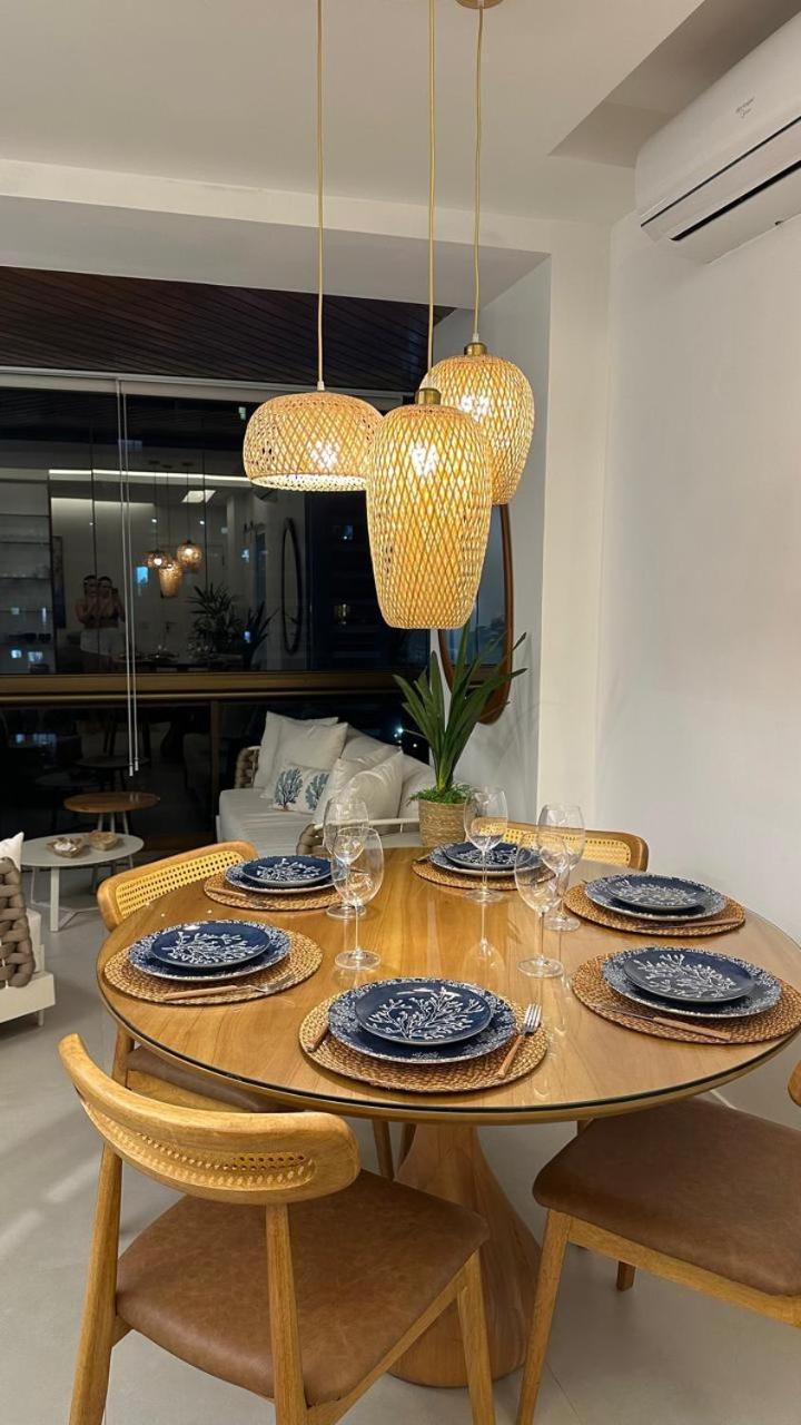 ריו דה ז'ניירו Lindo Apto No Melhor Lugar Da Barra Da Tijuca! Com Uma Vista De Tirar O Folego, Frente Para O Mar! Totalmente Equipado E Decorado Ao Lado Dos Melhores Hoteis E Quiosques Da Barra! Portaria 24H, Piscina, Sauna, Jacuzzi, Academia, Garagem, Wi-Fi, Lavan מראה חיצוני תמונה